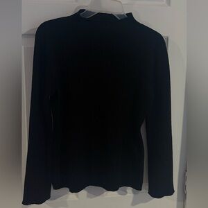 Black Knit Soft Sweater Sears Simply Styled Women's